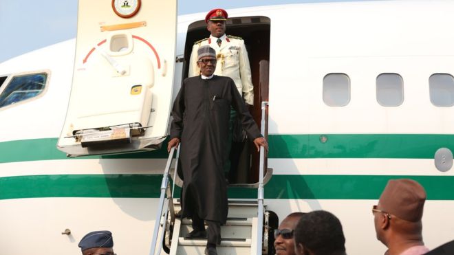 Le Président Muhammadu Buhari est de retour au Nigeria après plus de trois mois d’absence